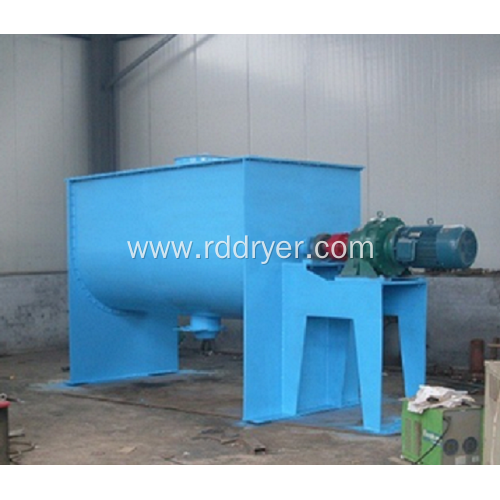 Horizontal Double Ribbon Powder Mixer with Mechanical Seal